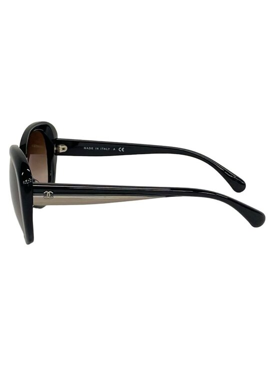 Chanel Sunglasses Brown Black Beige CC Logo Eyewear main image 5